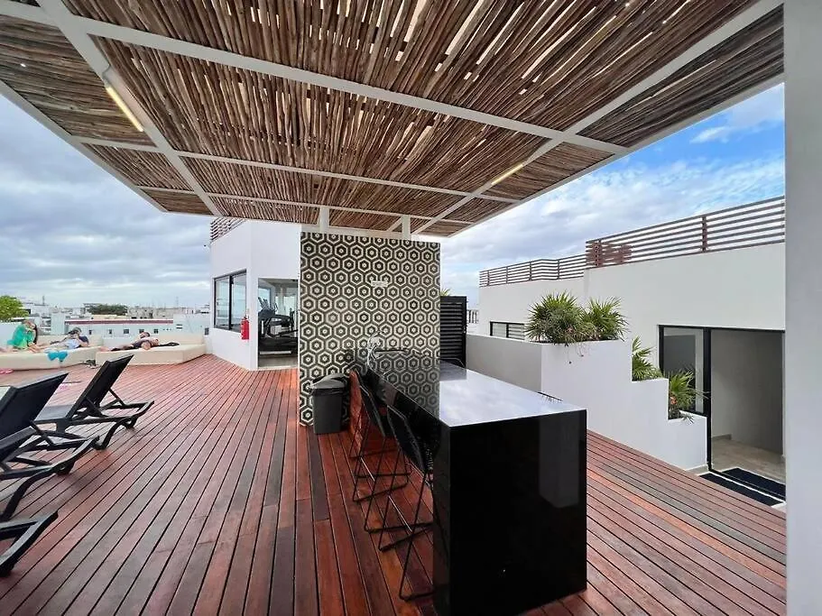 Encantador Departamento/Roof Top Vista Al Mar/Gym Apartment Playa del Carmen