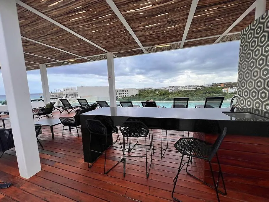 Encantador Departamento/Roof Top Vista Al Mar/Gym Apartment Playa del Carmen