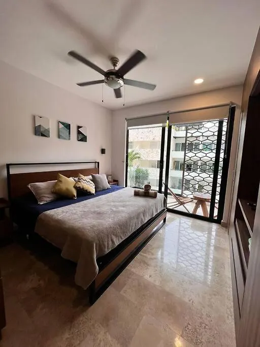 普拉亚卡门Encantador Departamento/Roof Top Vista Al Mar/Gym公寓
